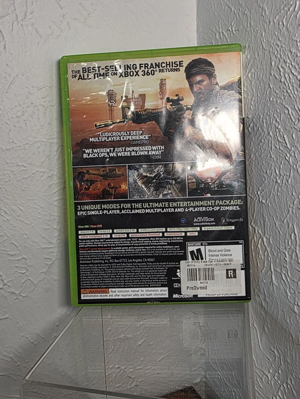 Call of Duty: Black Ops II Microsoft Xbox 360, 2012) - Complete in box, CIB